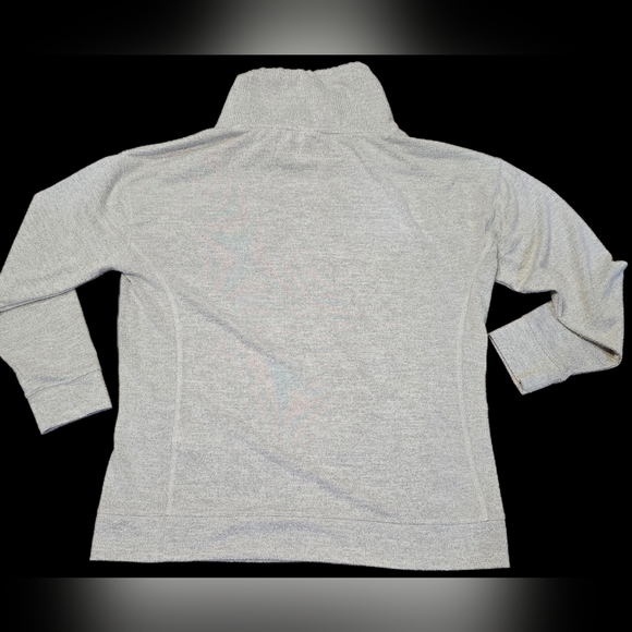 Kate Lord Collection-John Deere Gray& Metallic Knit Sweater Size Small - Picture 2 of 4